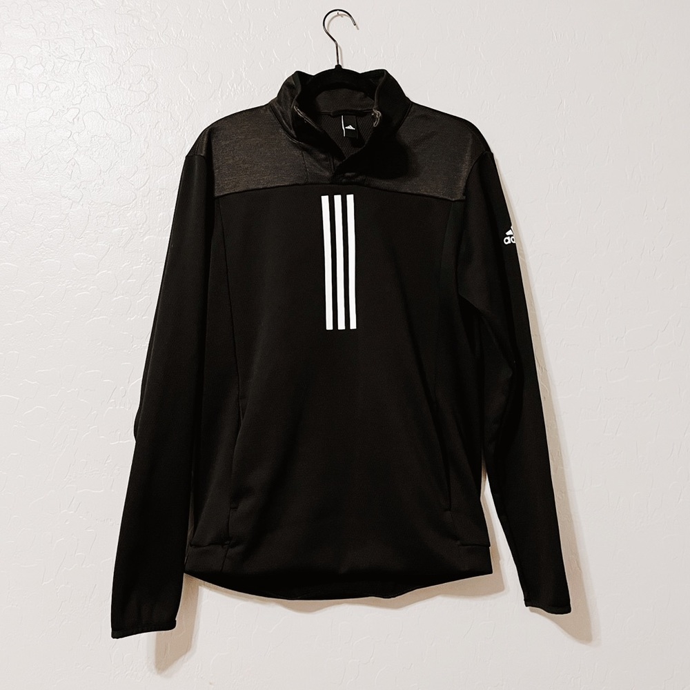 Black Adidas Climawarm Track Jacket